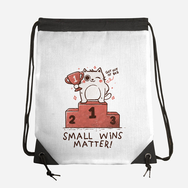 Small Wins Matter-None-Drawstring-Bag-koalastudio