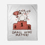 Small Wins Matter-None-Fleece-Blanket-koalastudio