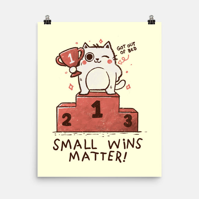 Small Wins Matter-None-Matte-Poster-koalastudio