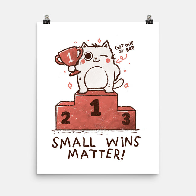 Small Wins Matter-None-Matte-Poster-koalastudio