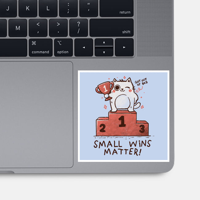 Small Wins Matter-None-Glossy-Sticker-koalastudio