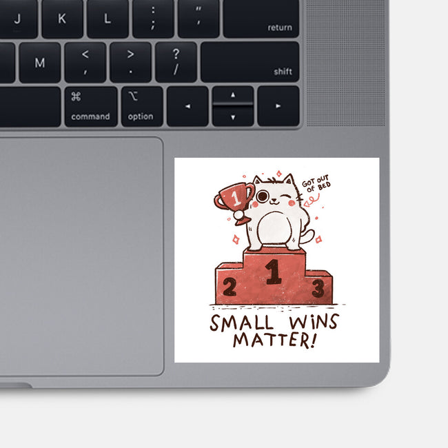 Small Wins Matter-None-Glossy-Sticker-koalastudio