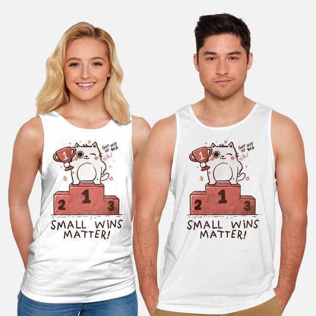 Small Wins Matter-Unisex-Basic-Tank-koalastudio