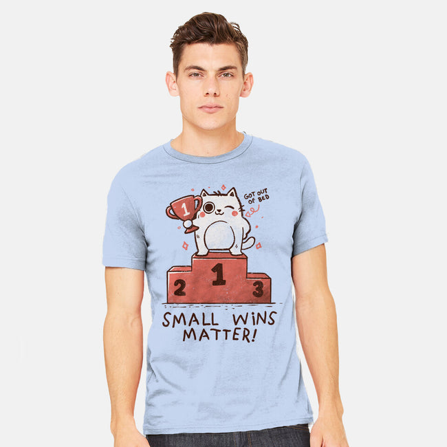 Small Wins Matter-Mens-Heavyweight-Tee-koalastudio