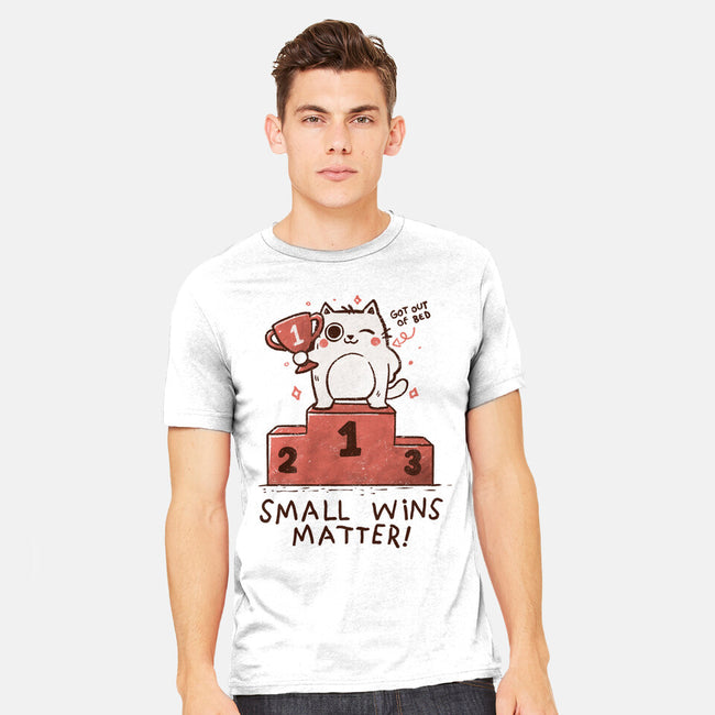 Small Wins Matter-Mens-Heavyweight-Tee-koalastudio