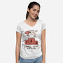 Small Wins Matter-Womens-V-Neck-Tee-koalastudio