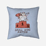 Small Wins Matter-None-Removable Cover w Insert-Throw Pillow-koalastudio