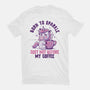 Born To Sparkle Just Not Before Coffee-Mens-Premium-Tee-koalastudio