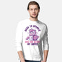 Born To Sparkle Just Not Before Coffee-Mens-Long Sleeved-Tee-koalastudio