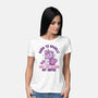 Born To Sparkle Just Not Before Coffee-Womens-Basic-Tee-koalastudio
