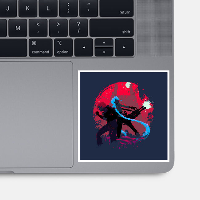 Always With You Sis-None-Glossy-Sticker-Ionfox