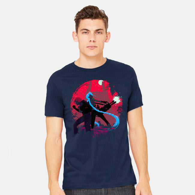 Always With You Sis-Mens-Heavyweight-Tee-Ionfox