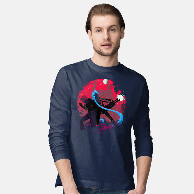 Always With You Sis-Mens-Long Sleeved-Tee-Ionfox