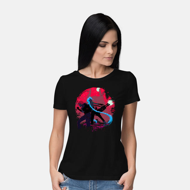 Always With You Sis-Womens-Basic-Tee-Ionfox