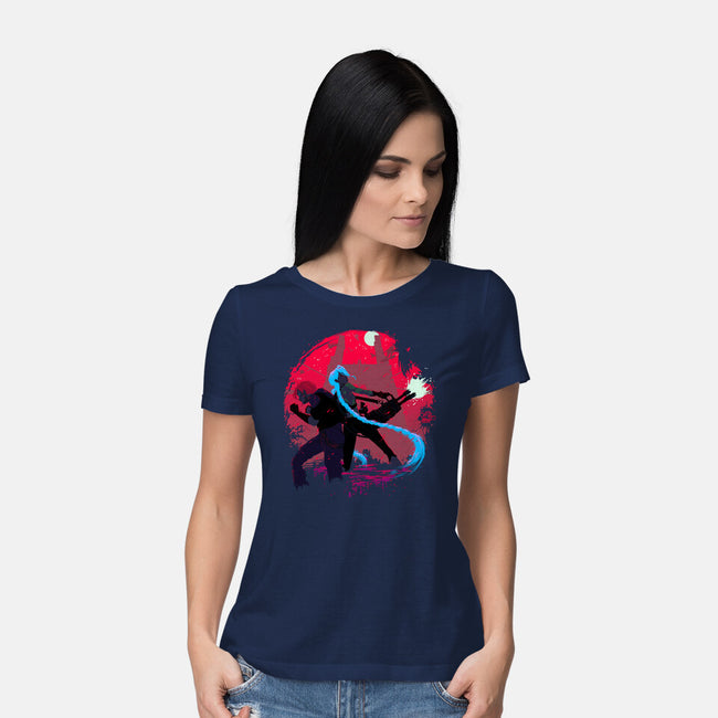 Always With You Sis-Womens-Basic-Tee-Ionfox