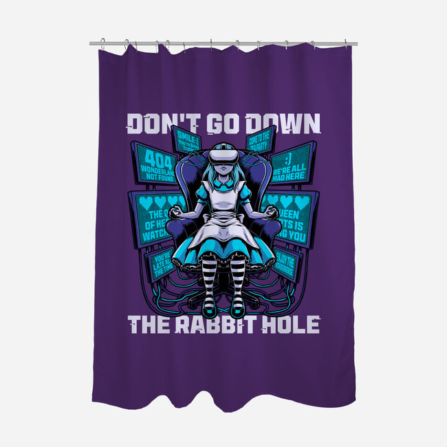 Girl Cyberpunk Adventure-None-Polyester-Shower Curtain-Studio Mootant