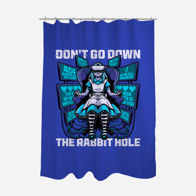 Girl Cyberpunk Adventure-None-Polyester-Shower Curtain-Studio Mootant
