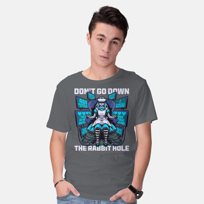 Girl Cyberpunk Adventure-Mens-Basic-Tee-Studio Mootant