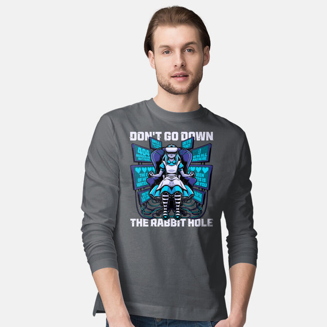Girl Cyberpunk Adventure-Mens-Long Sleeved-Tee-Studio Mootant