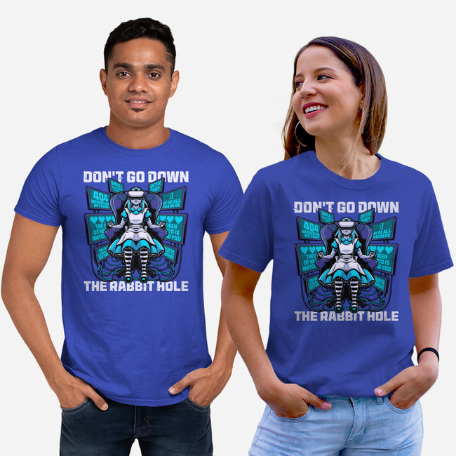 Girl Cyberpunk Adventure-Unisex-Basic-Tee-Studio Mootant