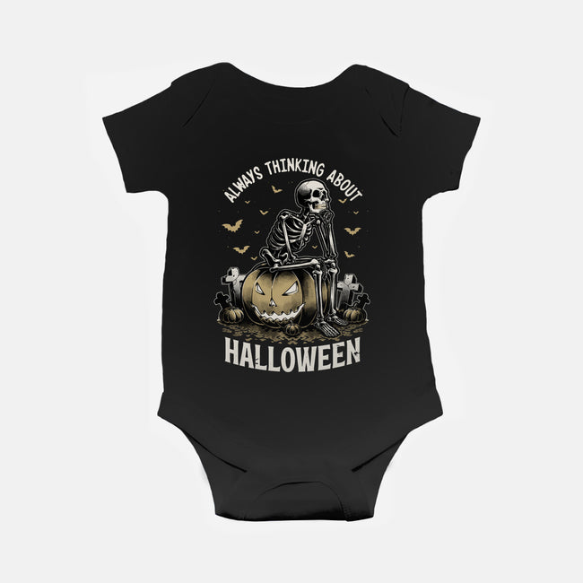 The Halloween Thinker-Baby-Basic-Onesie-Studio Mootant