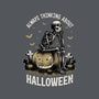 The Halloween Thinker-None-Stretched-Canvas-Studio Mootant