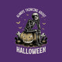 The Halloween Thinker-None-Removable Cover w Insert-Throw Pillow-Studio Mootant