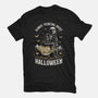 The Halloween Thinker-Unisex-Basic-Tee-Studio Mootant
