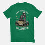 The Halloween Thinker-Unisex-Basic-Tee-Studio Mootant