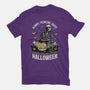 The Halloween Thinker-Womens-Fitted-Tee-Studio Mootant