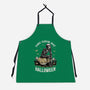 The Halloween Thinker-Unisex-Kitchen-Apron-Studio Mootant
