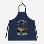 The Halloween Thinker-Unisex-Kitchen-Apron-Studio Mootant