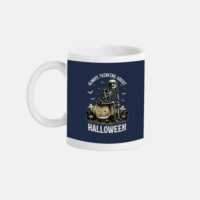 The Halloween Thinker-None-Mug-Drinkware-Studio Mootant