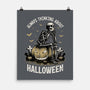 The Halloween Thinker-None-Matte-Poster-Studio Mootant