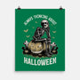 The Halloween Thinker-None-Matte-Poster-Studio Mootant