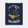 The Halloween Thinker-None-Matte-Poster-Studio Mootant