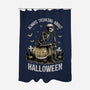 The Halloween Thinker-None-Polyester-Shower Curtain-Studio Mootant