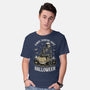 The Halloween Thinker-Mens-Basic-Tee-Studio Mootant