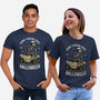 The Halloween Thinker-Unisex-Basic-Tee-Studio Mootant