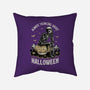 The Halloween Thinker-None-Removable Cover w Insert-Throw Pillow-Studio Mootant