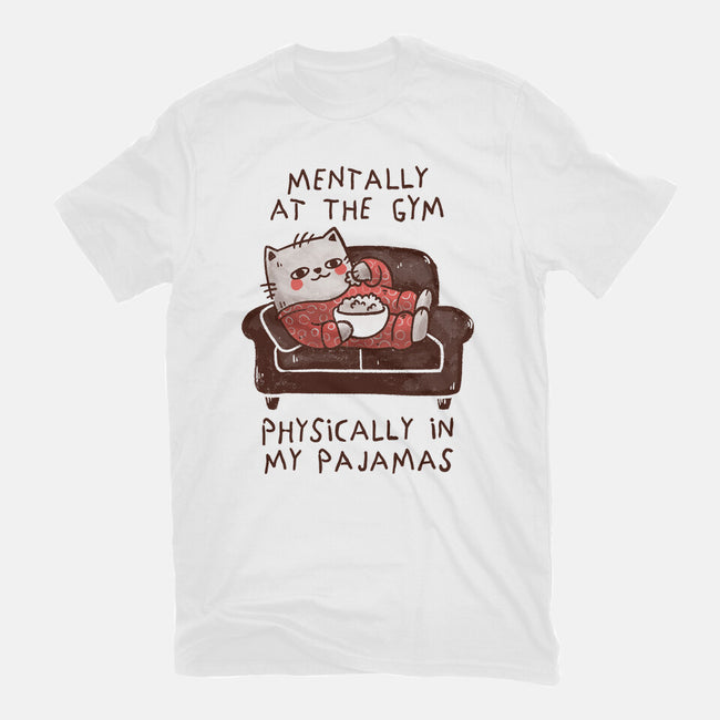Mentally At The Gym-Womens-Fitted-Tee-koalastudio