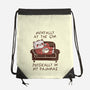 Mentally At The Gym-None-Drawstring-Bag-koalastudio
