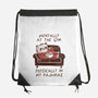 Mentally At The Gym-None-Drawstring-Bag-koalastudio