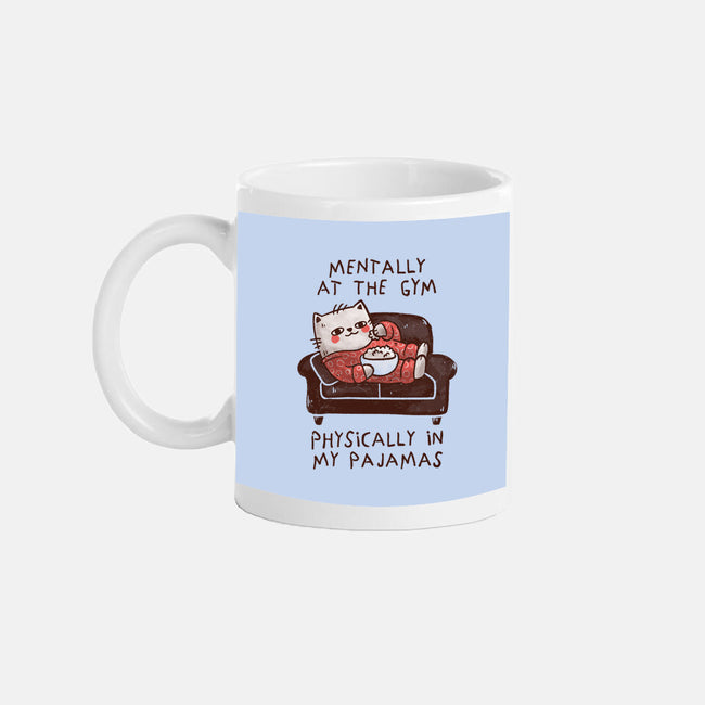 Mentally At The Gym-None-Mug-Drinkware-koalastudio