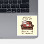 Mentally At The Gym-None-Glossy-Sticker-koalastudio