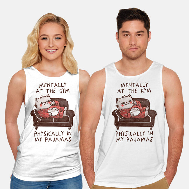 Mentally At The Gym-Unisex-Basic-Tank-koalastudio