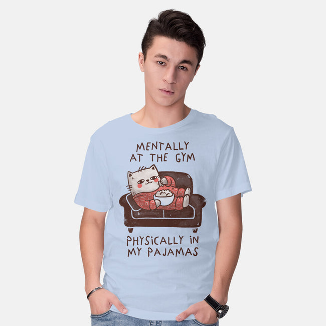 Mentally At The Gym-Mens-Basic-Tee-koalastudio