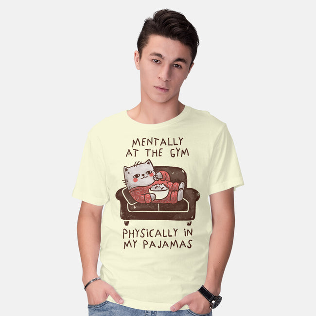 Mentally At The Gym-Mens-Basic-Tee-koalastudio