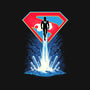 Man Of Tomorrow-None-Fleece-Blanket-sarudrawss