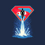 Man Of Tomorrow-Womens-Fitted-Tee-sarudrawss
